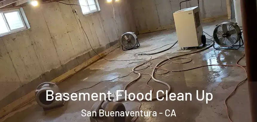  Basement Flood Clean Up San Buenaventura - CA