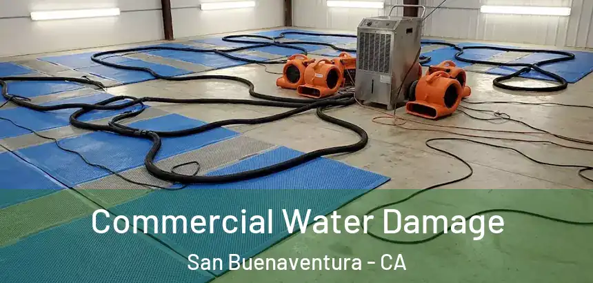  Commercial Water Damage San Buenaventura - CA