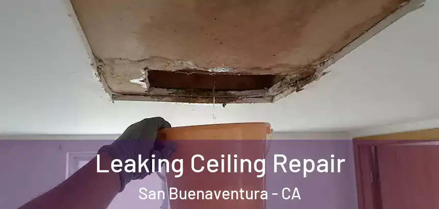 Leaking Ceiling Repair San Buenaventura - CA